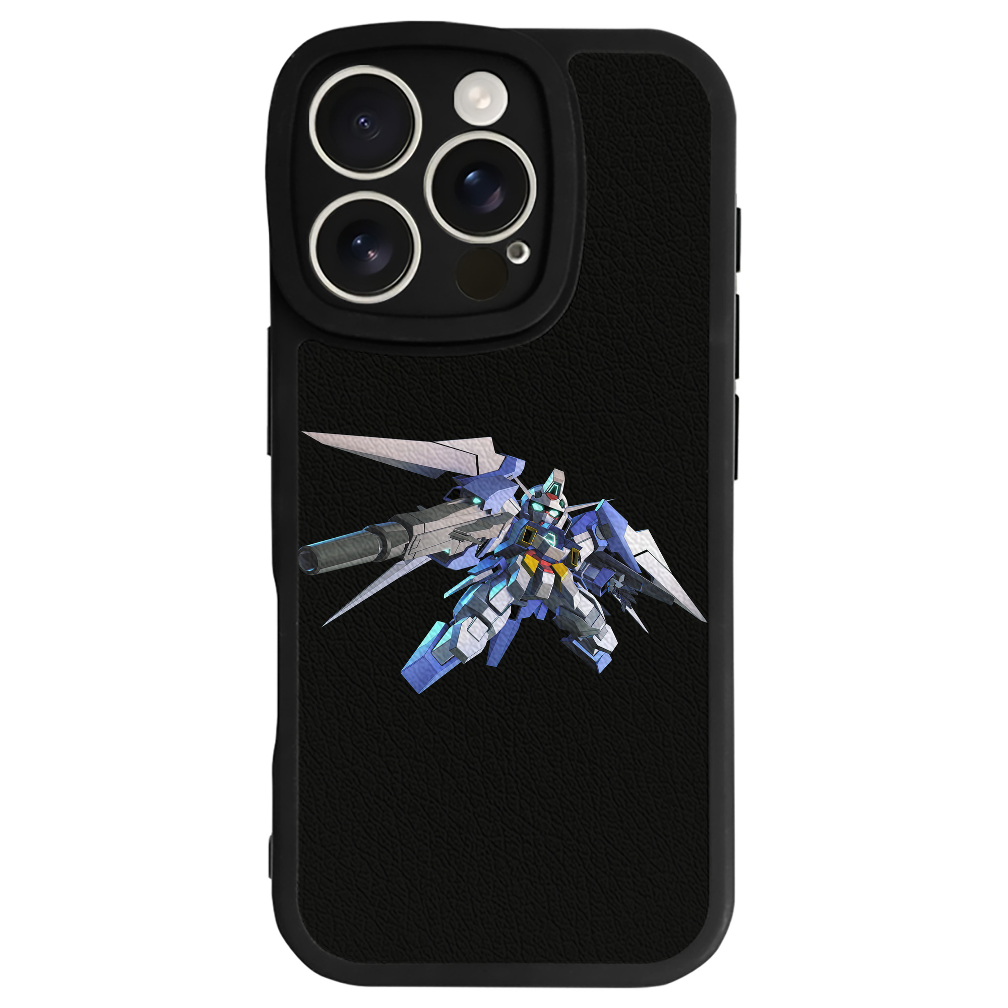 （画像用） 機動戦士ガンダム Mobile Suit Gundam 【iPhone 16シリーズ対応】シリコンスマホケース（レザー調） 材質：シリコン
